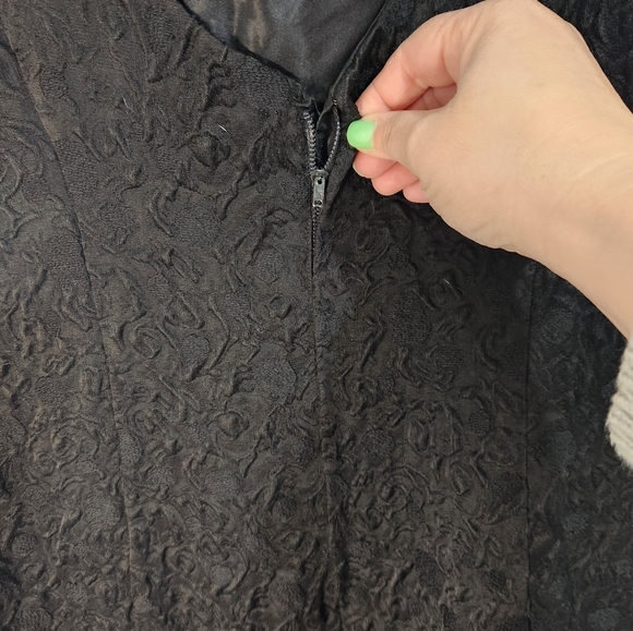 Vintage Formal Gown With Shawl. Made By Ladies Garment Union. Size XS - Picture 4 of 10